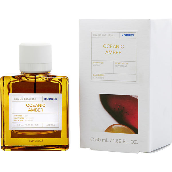 Korres Oceanic Amber Eau De Toilette Spray 1.7 oz - Үнэртэй ус