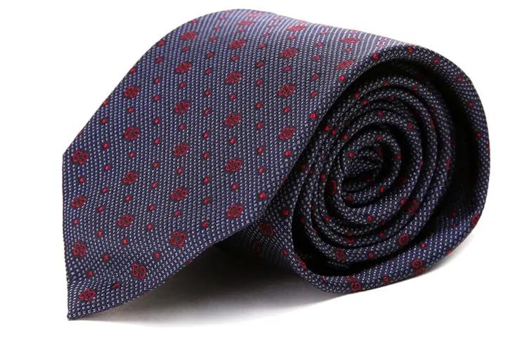 GUCCI Ties Men's Purple Polka Dot