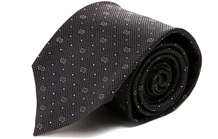 GUCCI Gg Silk Jacquard Tie