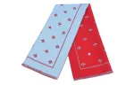 GUCCI Knit Scarves Unisex Red/Blue