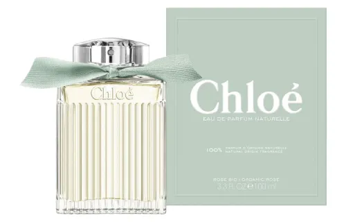 Chloé Chloe Gray Green Ribbon Green Rose