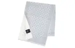 GUCCI Wool Knit Scarves Men's Gray/White
