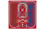 HERMES Scarves Women's Red