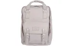 Doughnut Nylon Fabric Backpack Regular Unisex Stone