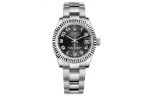 ROLEX Datejust Collection Automatic Mechanical Movement Women's Watch 31mm Black Dial