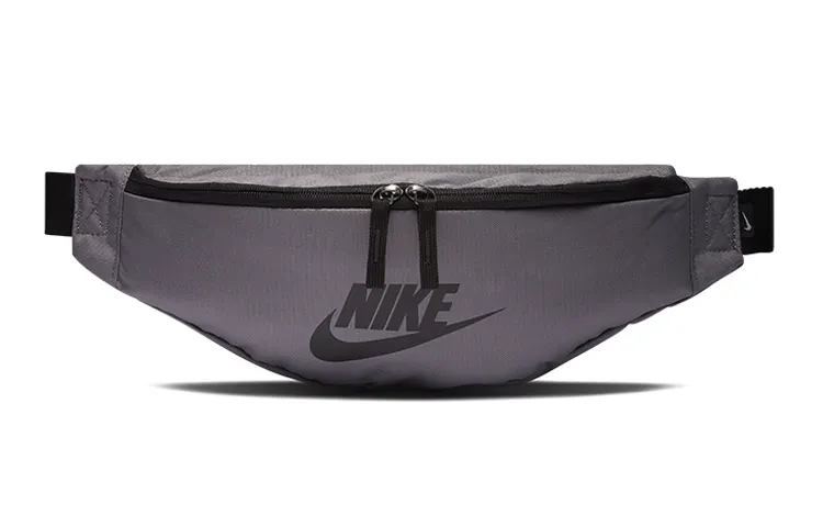 Nike Polyester Crossbody Bag, Sling Bag, Fanny Pack Regular Unisex Gray