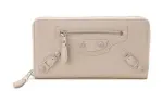 Balenciaga Sheepskin Wallet Women's Pink