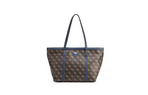 GUESS Pu Fashion Tote Bag, Shopping Bag, Shoulder Bag Regular Women's Black