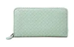 Bottega Veneta Cotton Cow Leather Clutch Regular Women's Green