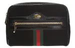 GUCCI Ophidia Cow Leather Sling Bag, Shoulder Bag, Crossbody Bag, Fanny Pack Small Unisex Black