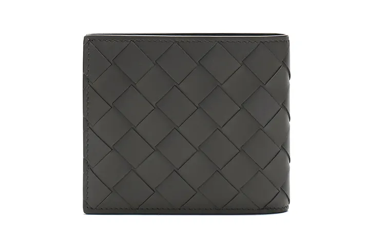 Bottega Veneta Leather Wallet Men's Graphite