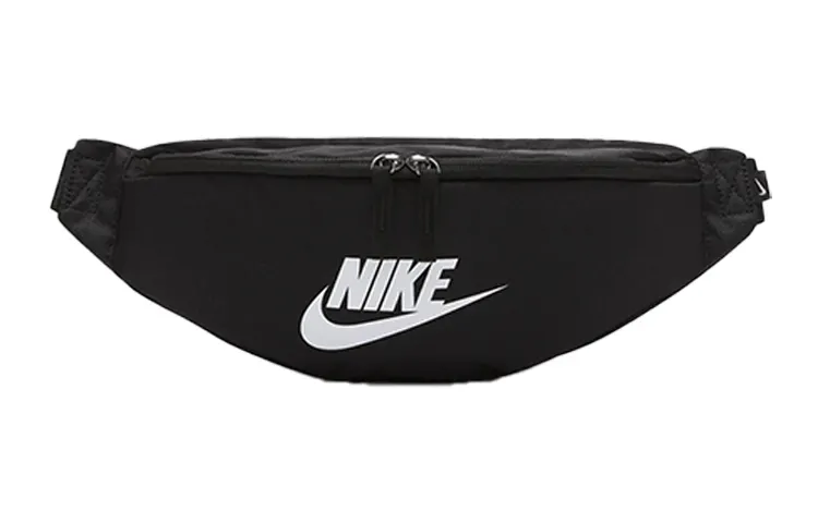 Nike Polyester Crossbody Bag, Fanny Pack Unisex Black