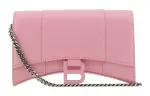 Balenciaga Smooth Cow Leather Crossbody Bag, Shoulder Bag Women's Pink