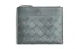 Bottega Veneta Cow Leather Card Holder Men's Slate