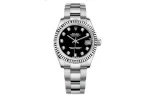 ROLEX Datejust Collection Automatic Mechanical Movement Women's Watch 31mm Black Dial