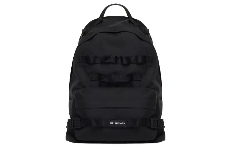 Balenciaga Logo Printed Backpack