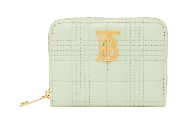 Burberry Quilting Lambskin Wallet, Card Holder, Card Holder, Wallet Small Women's