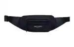 SAINT LAURENT Embossed Polyamide Fanny Pack Regular Men's Dark Blue