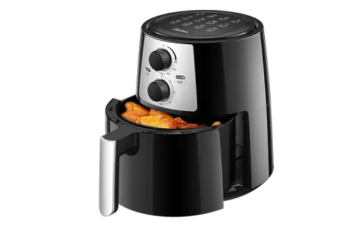 Midea air fryer household double knob hot air circulation oil-free low-fat MF-KZ42E101