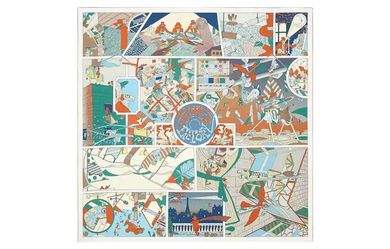 HERMES Carre Silk Scarves Women's