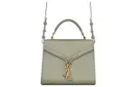 SAINT LAURENT CASSANDRA Grain Embossed Leather Calfskin Portable Crossbody Bag, Shoulder Bag Mini Women's