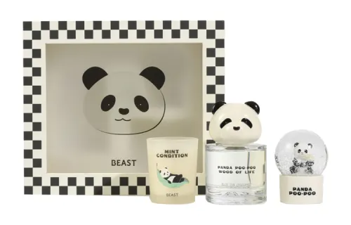 THE BEAST Limited Panda Pupu Healing Wood Box