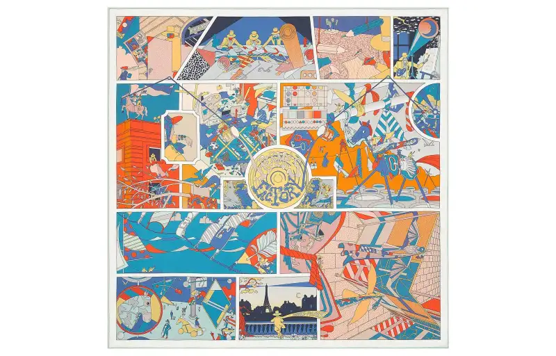 HERMES Carre Scarves Women's Multicolor