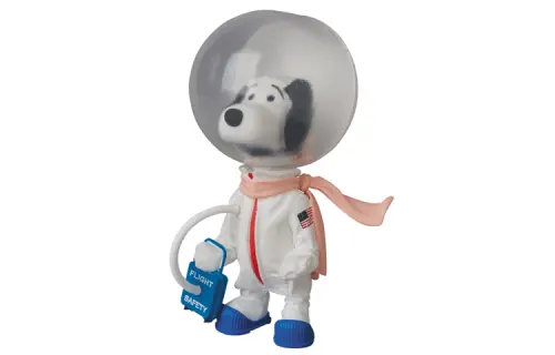 Medicom Toy Snoopy UDF Peanuts Series Astronaut Retro Version Scale Figure