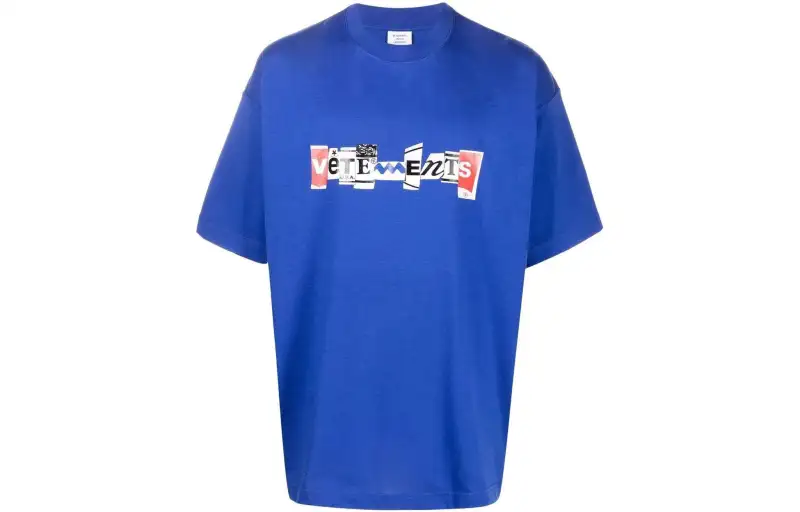 Vetements Mixed Logo T Shirt