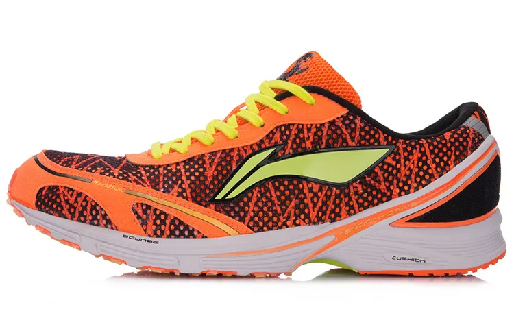 Li Ning Running Shoes Unisex Low Top Orange/Black