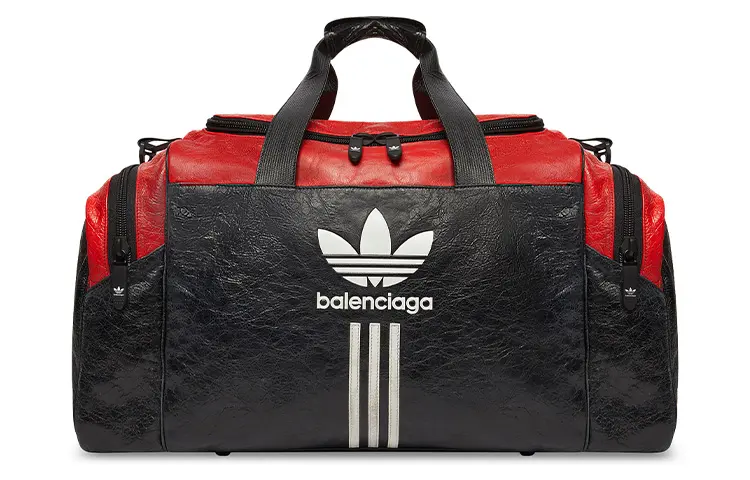 Balenciaga X Adidas Gym Bag Black/Red