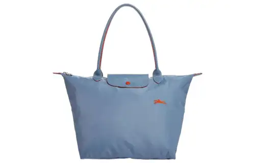 LONGCHAMP Le Pliage Nylon Handbag, Shoulder Bag Women's Blue
