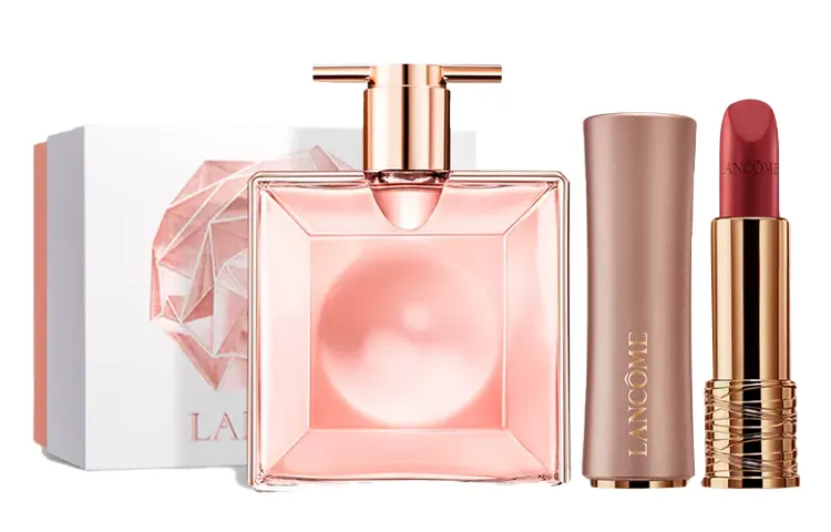 LANCOME Christmas Limited Sparkling Glow Lip Balm Gift Box