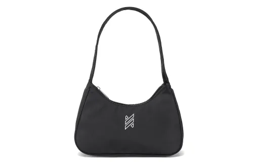 NOMK Oxford Crossbody Bag, Handbag, Shoulder Bag Regular Women's Black/Purple/Green