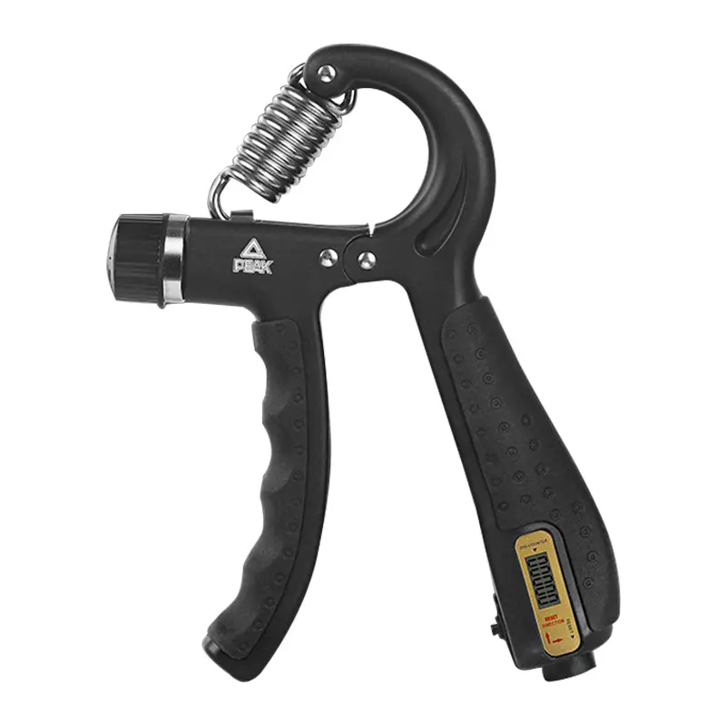Peak Professional Hand Strength Training Arm Strength Bar Counting Adjustable Finger Strength Training Equipment Grip Strengthener Same Style for Men and Women