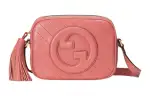GUCCI Leather Crossbody Bag, Shoulder Bag Women's Pink