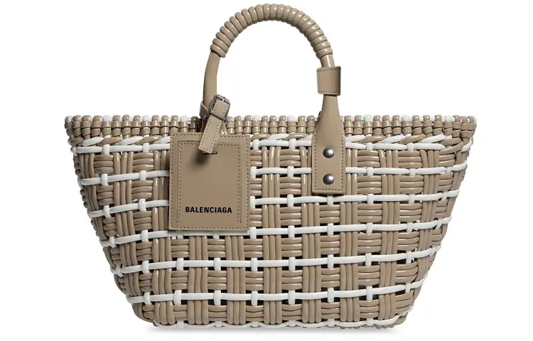 Balenciaga Bistro Polyester Shoulder Bag, Crossbody Bag, Handbag Women's Brown