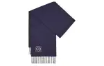 LOEWE Knit Scarves Women's Blue/Black