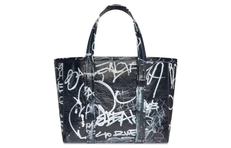Balenciaga Lambskin Tote Bag, Shopping Bag, Shoulder Bag, Crossbody Bag, Handbag Regular Women's Black