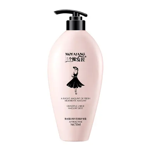 Three Trolls Revitalizing shampoo, conditioner, medical nutritious hair cream for curly hair, for hair care, adds volume, 750 ml