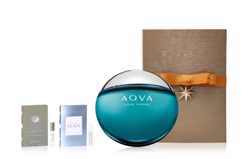 BVLGARI Azure Blue Men's