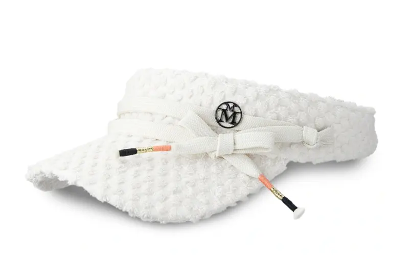 Maison Margiela Tiger polka-dot sponge visor