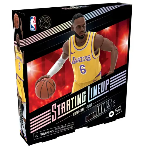 Hasbro NBA starting lineup series James Tatum Morant Curry Embiid Trae Young Luka Giannis action figures