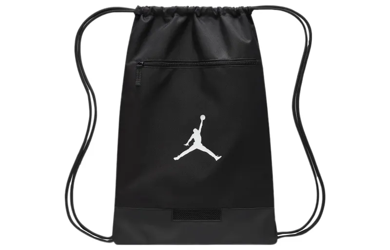 Jordan Athleisure Polyester Gym Bag Backpack Regular Unisex Black