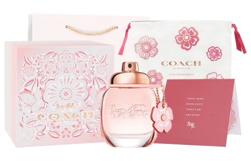 COACH New York Floral Essence Box Limited Edition Women's