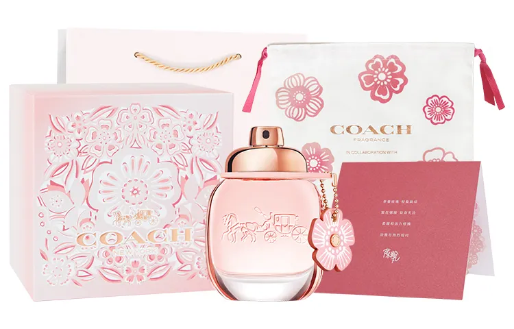 COACH New York Floral Essence Box Limited Edition Women's