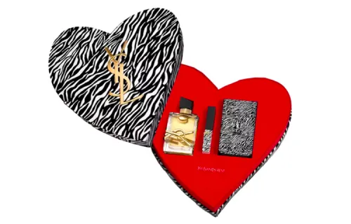 SAINT LAURENT Zebra Limited Gold Bar Free Water Set, Freedom First Women's, Floral