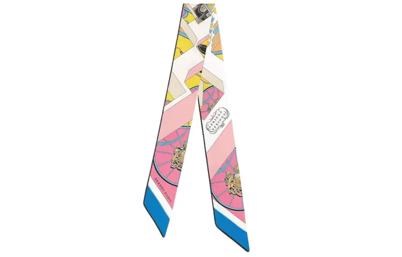 HERMES Scarves Unisex White