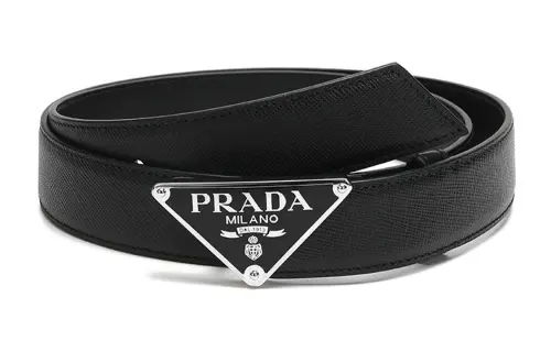 PRADA Leather Belts Women's 3cm