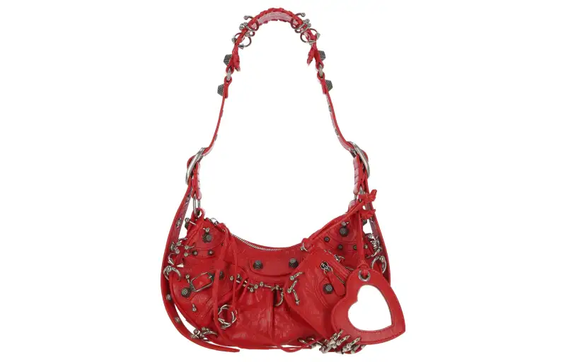 Balenciaga Le Cagole Xs Shoulder Bag Tomato Red